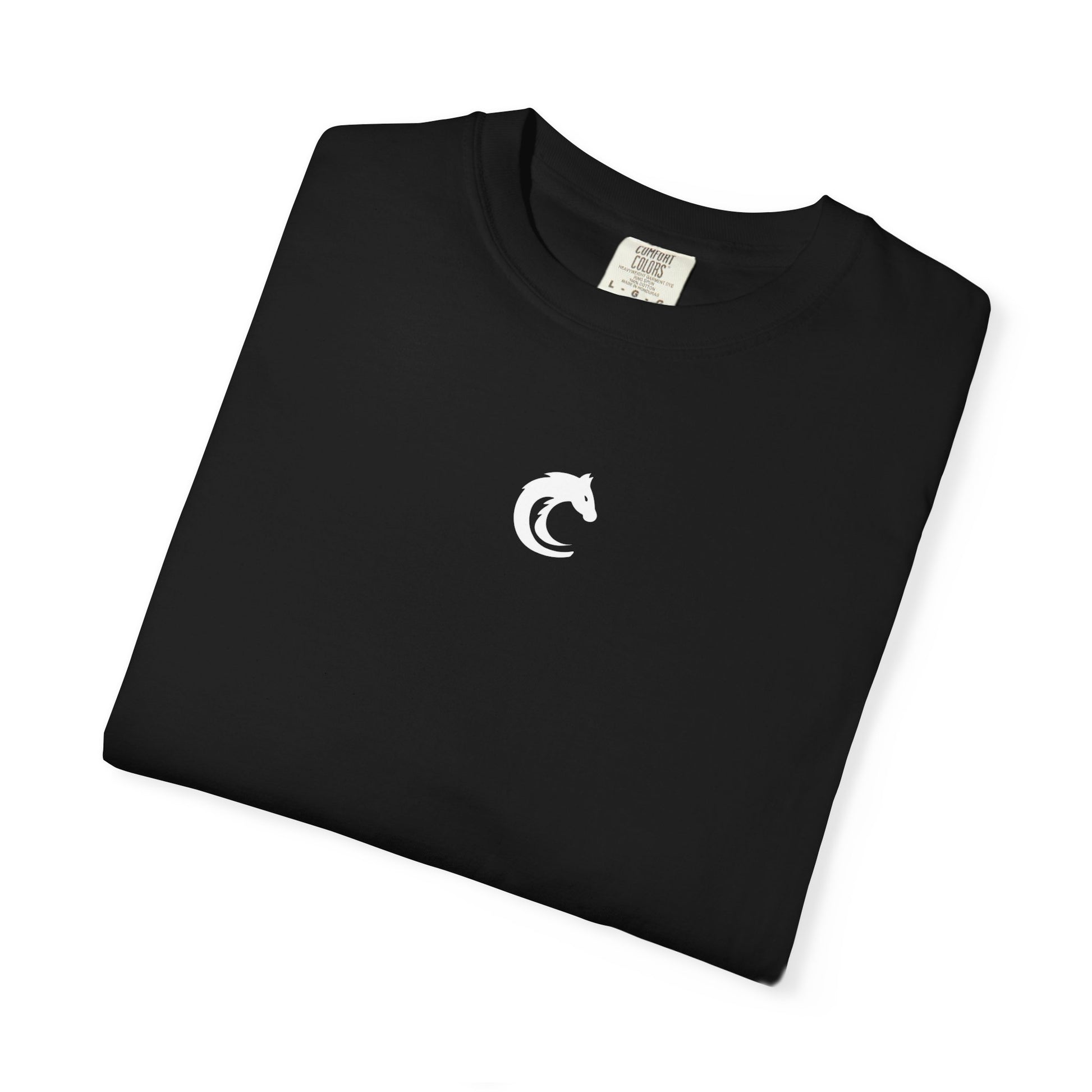 CAVALIER Simple Garment-Dyed T-Shirt